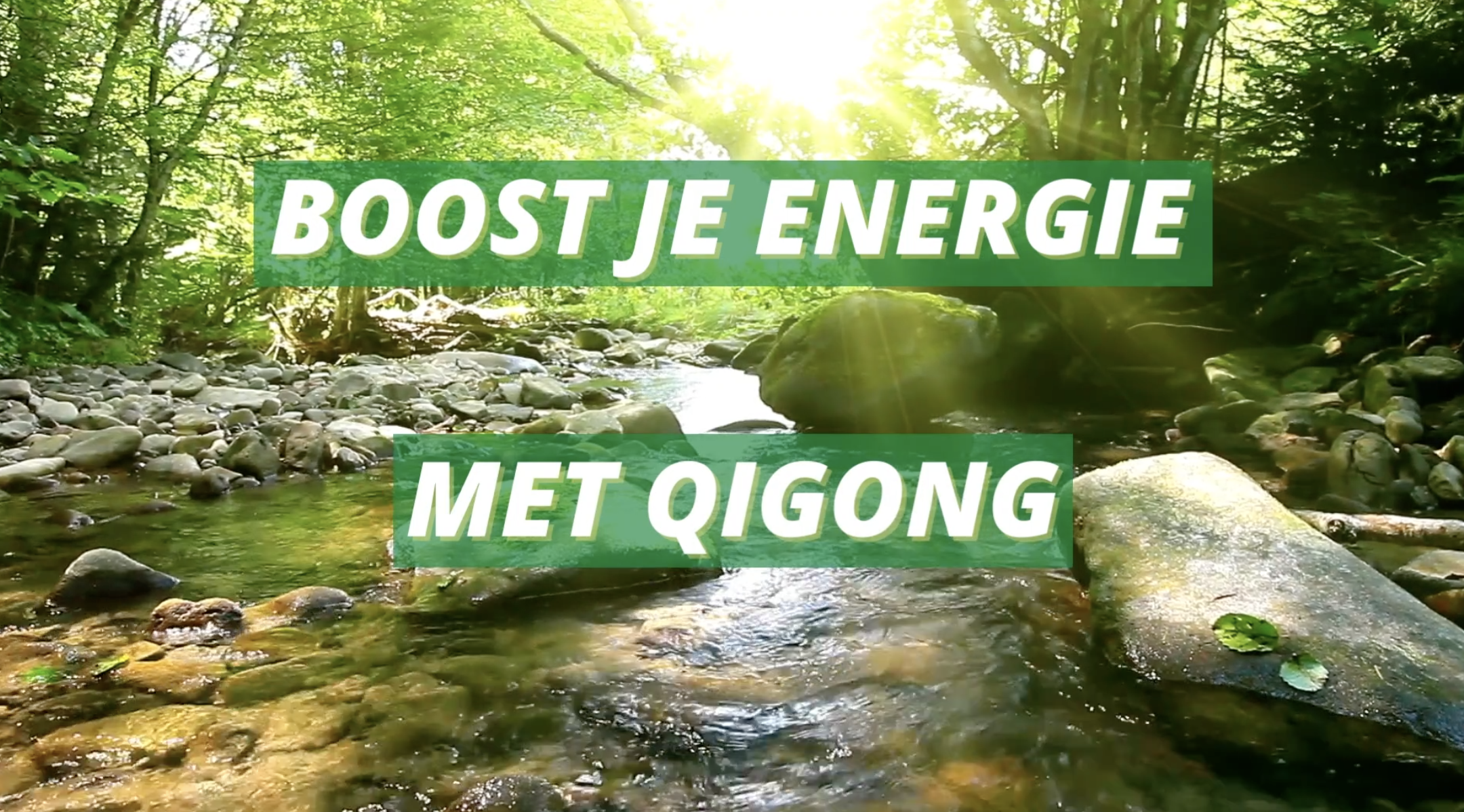 Boost je energie met eenvoudige Qigong